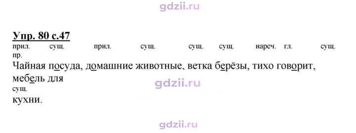 Скан решения номера 80