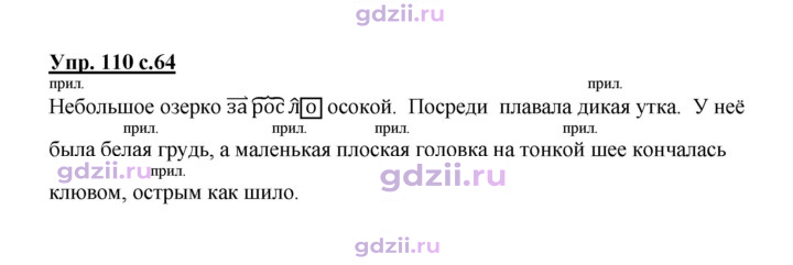 Скан решения номера 110