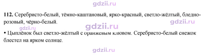 Скан решения номера 112