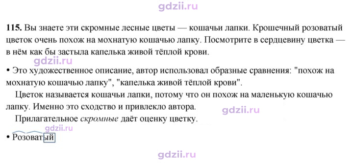 Скан решения номера 115