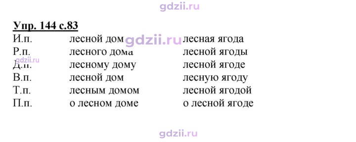 Скан решения номера 144