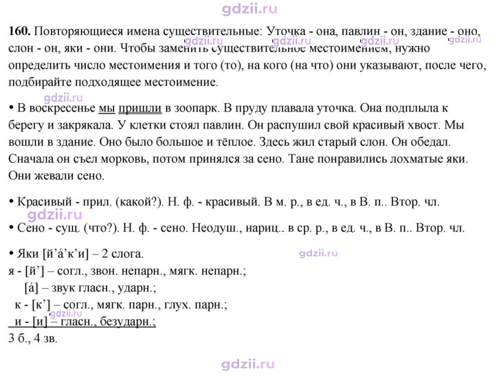 Скан решения номера 160