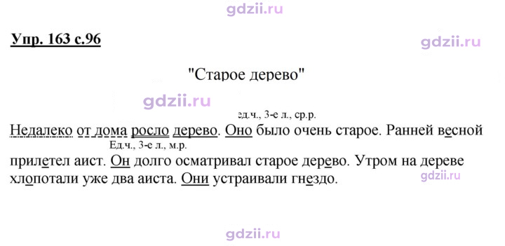 Скан решения номера 163