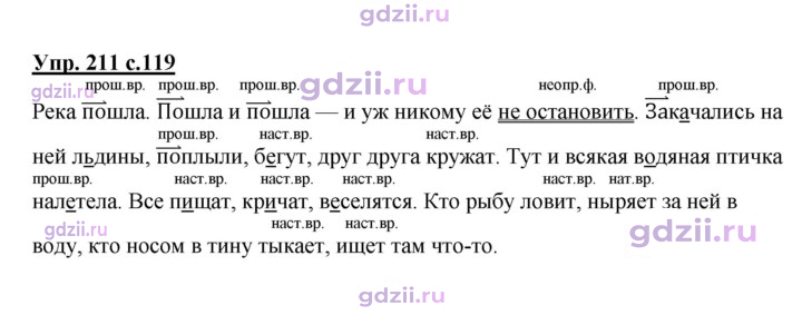 Скан решения номера 211