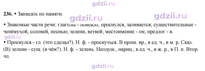 Скан решения номера 236