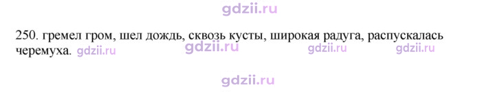 Скан решения номера 250