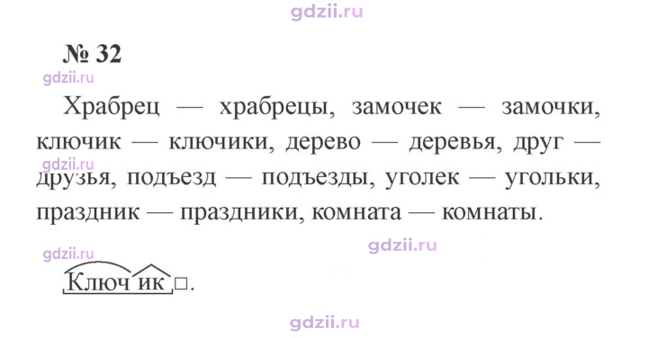 Скан решения номера 32