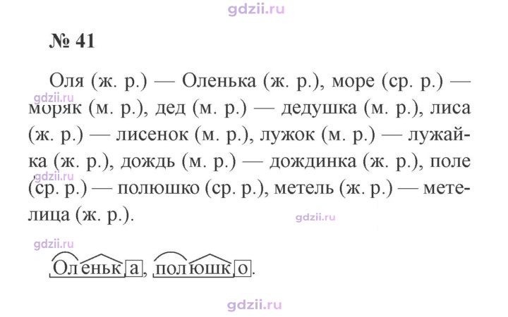 Скан решения номера 41