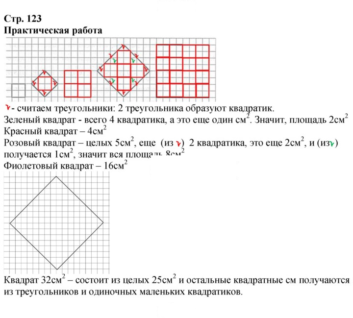 Скан решения номера 123