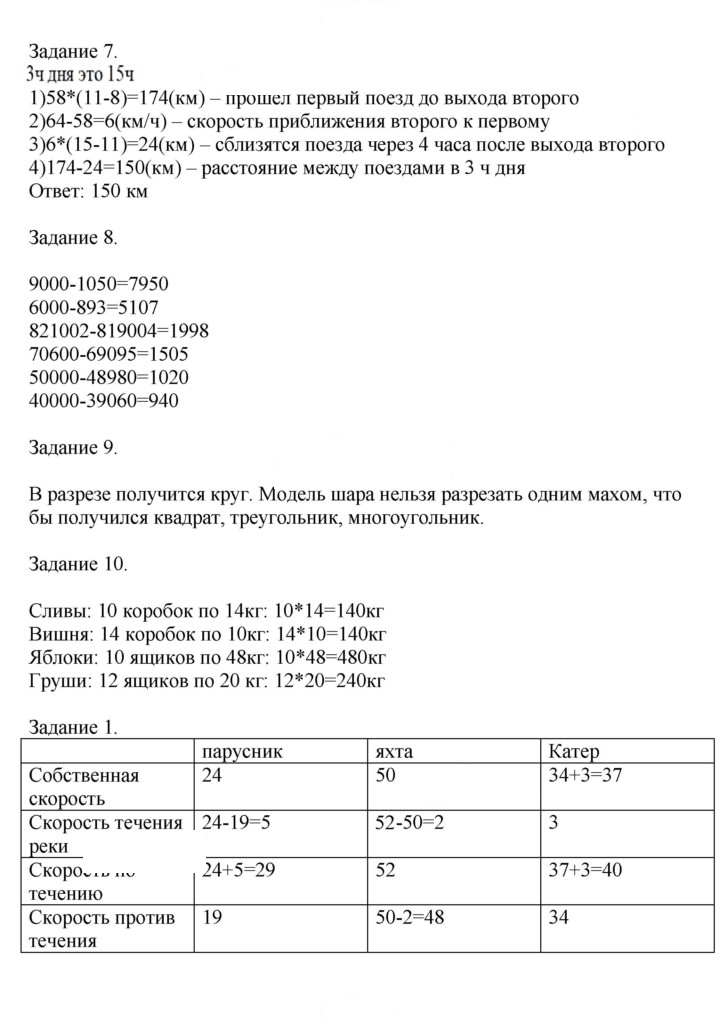 Скан решения номера 91
