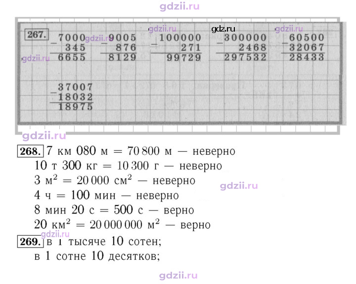 Скан решения номера 61