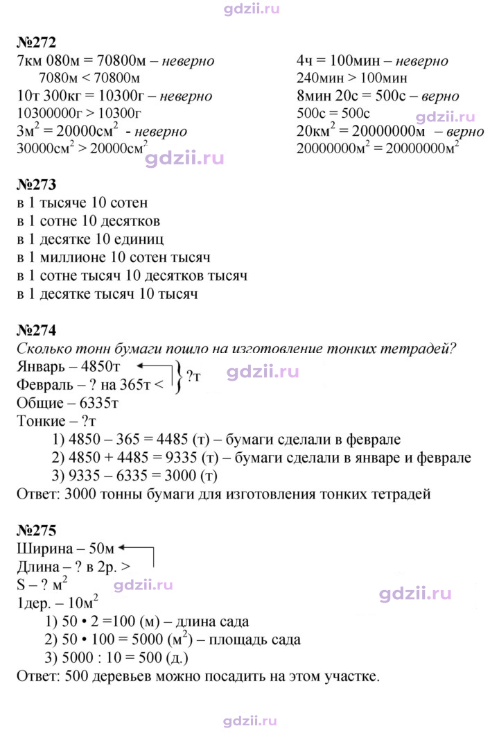 Скан решения номера 61