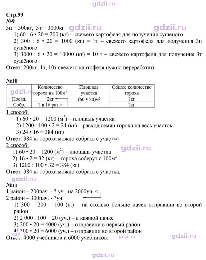 Скан решения номера 99