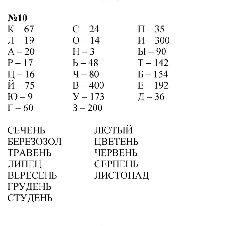 Скан решения номера Урок 11