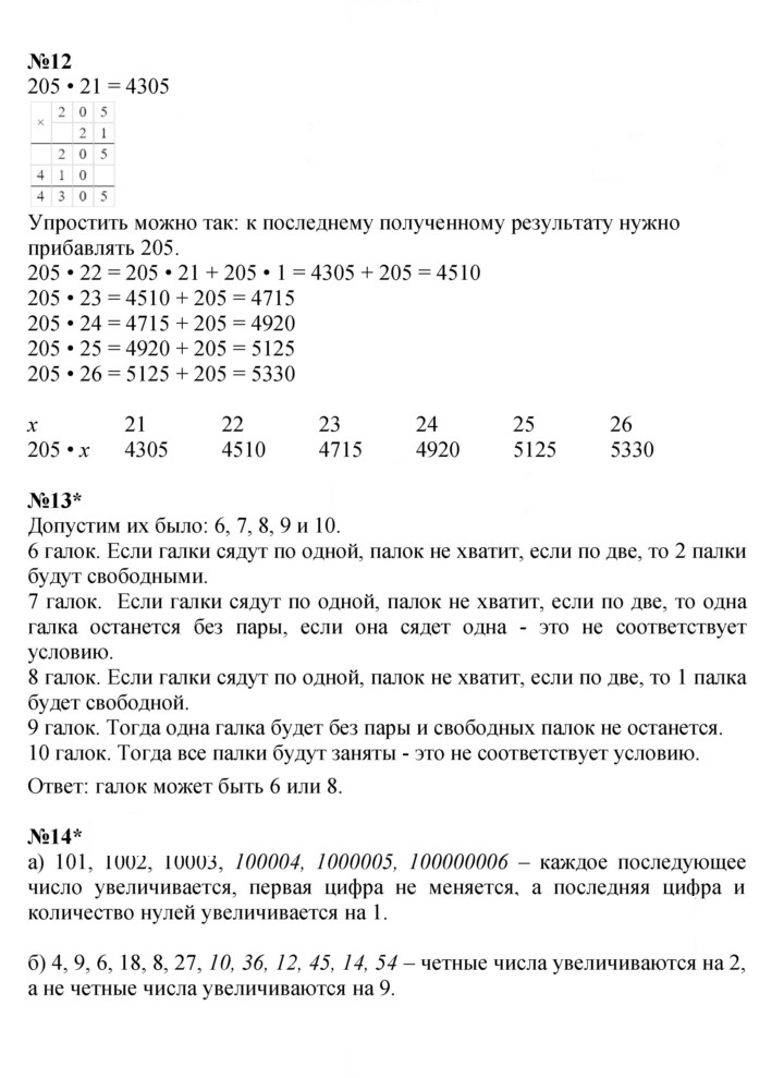 Скан решения номера Урок 12