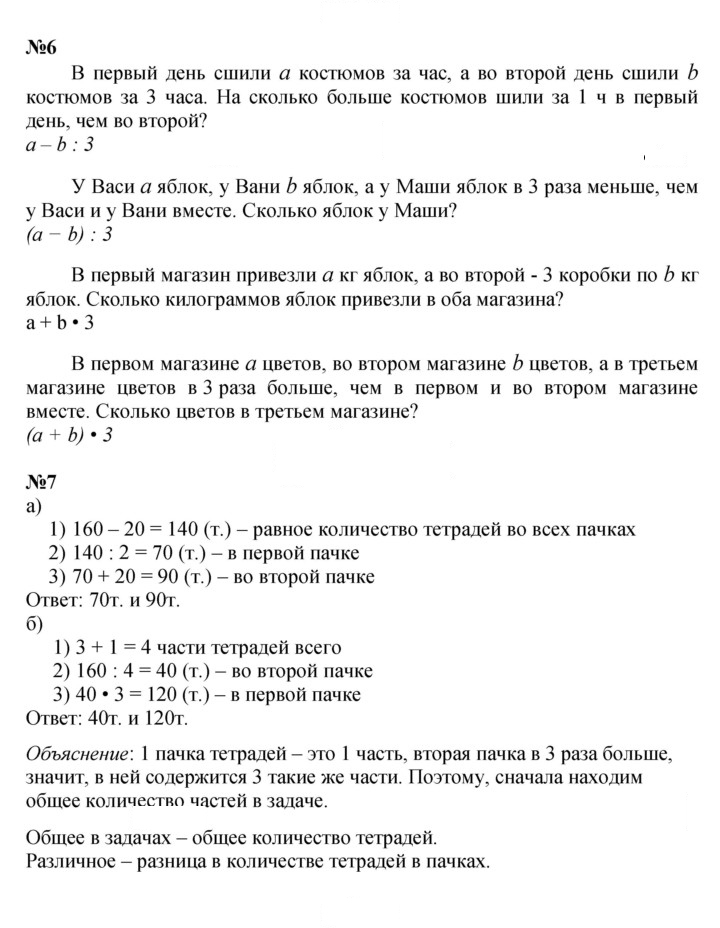 Скан решения номера Урок 21