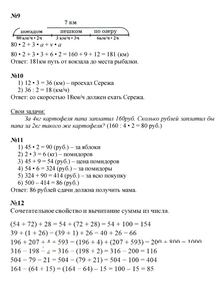 Скан решения номера Урок 22