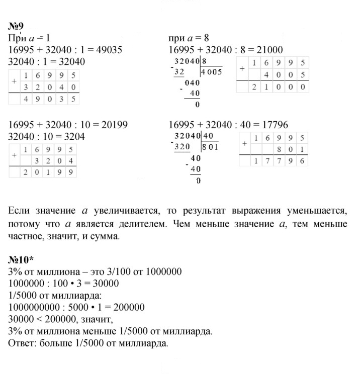 Скан решения номера Урок 40