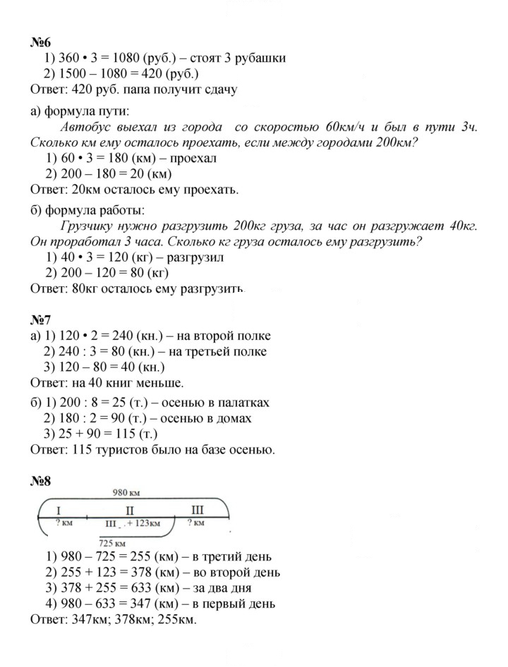 Скан решения номера Урок 5