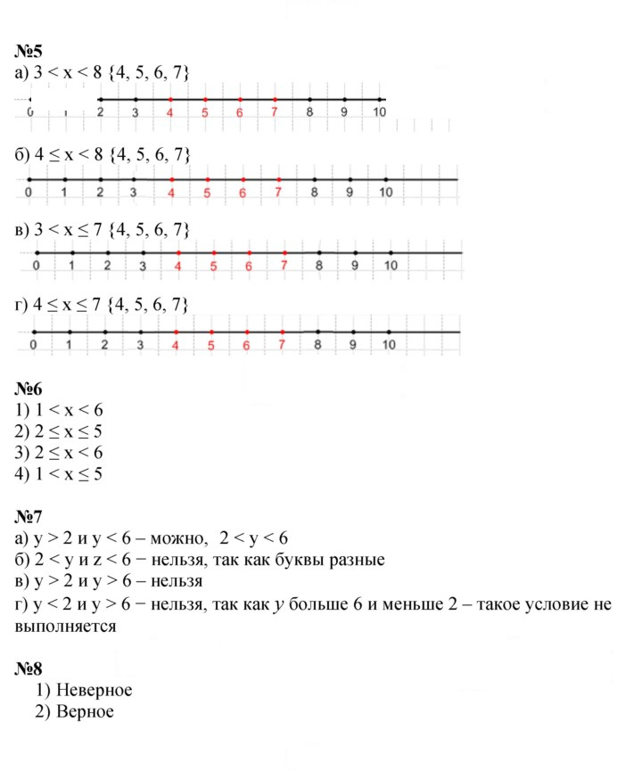 Скан решения номера Урок 5
