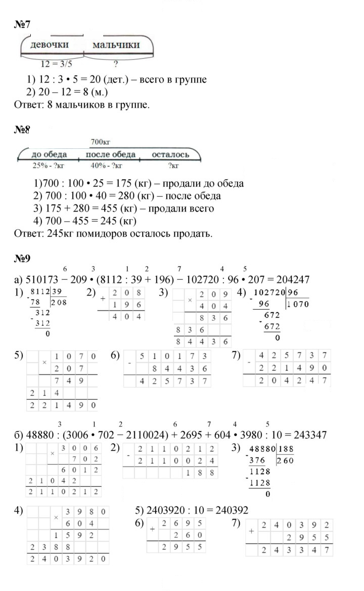 Скан решения номера Урок 1