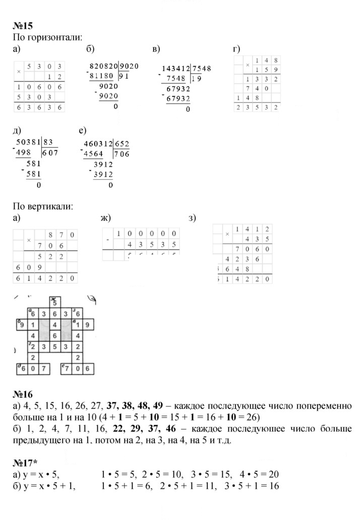 Скан решения номера Урок 12