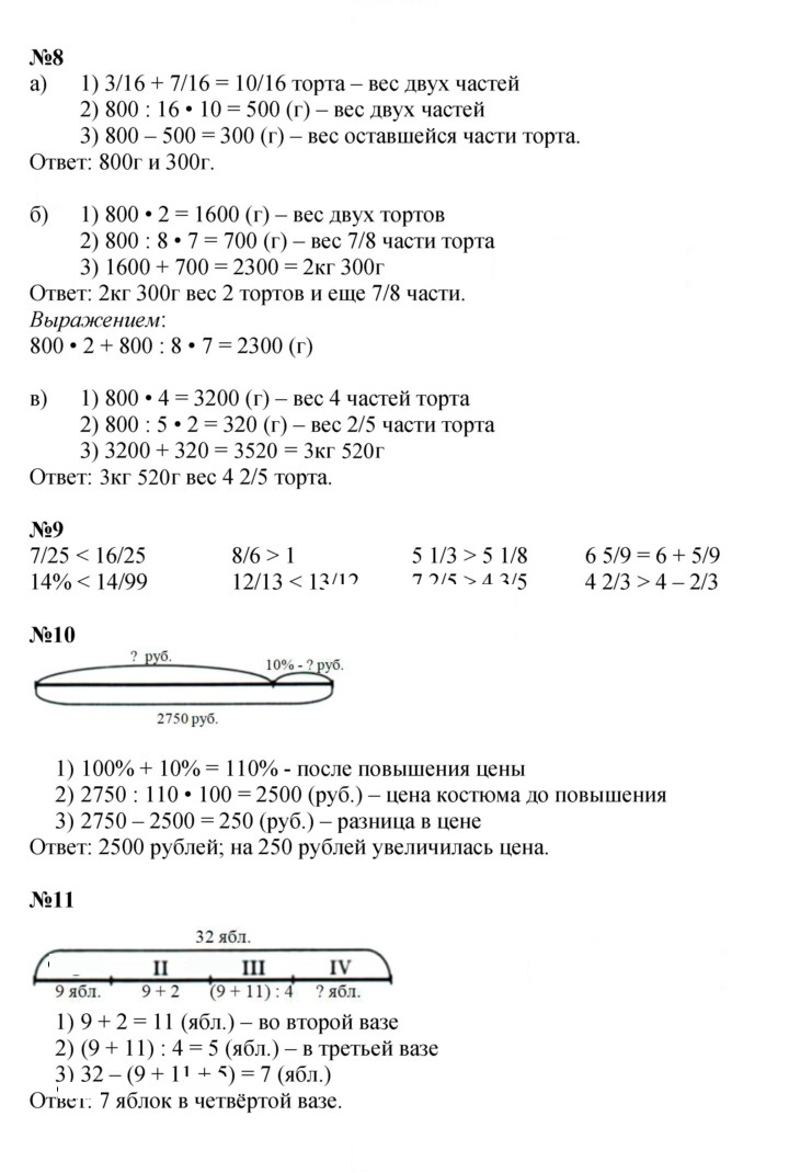 Скан решения номера Урок 12
