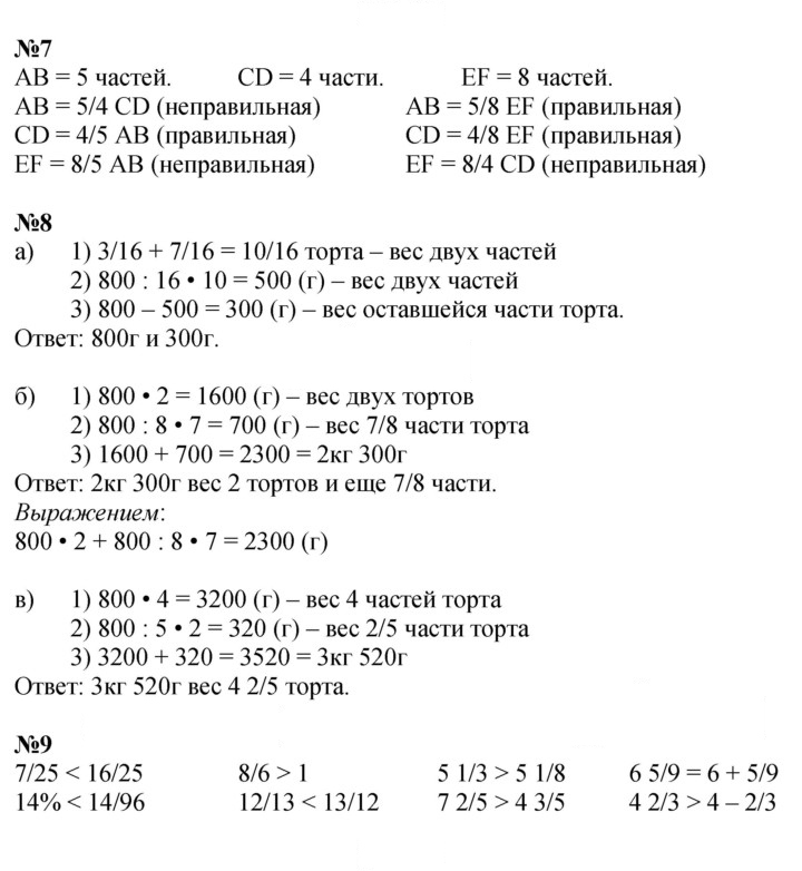 Скан решения номера Урок 13