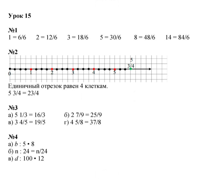 Скан решения номера Урок 15