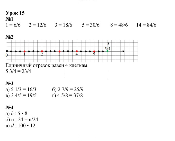 Скан решения номера Урок 15