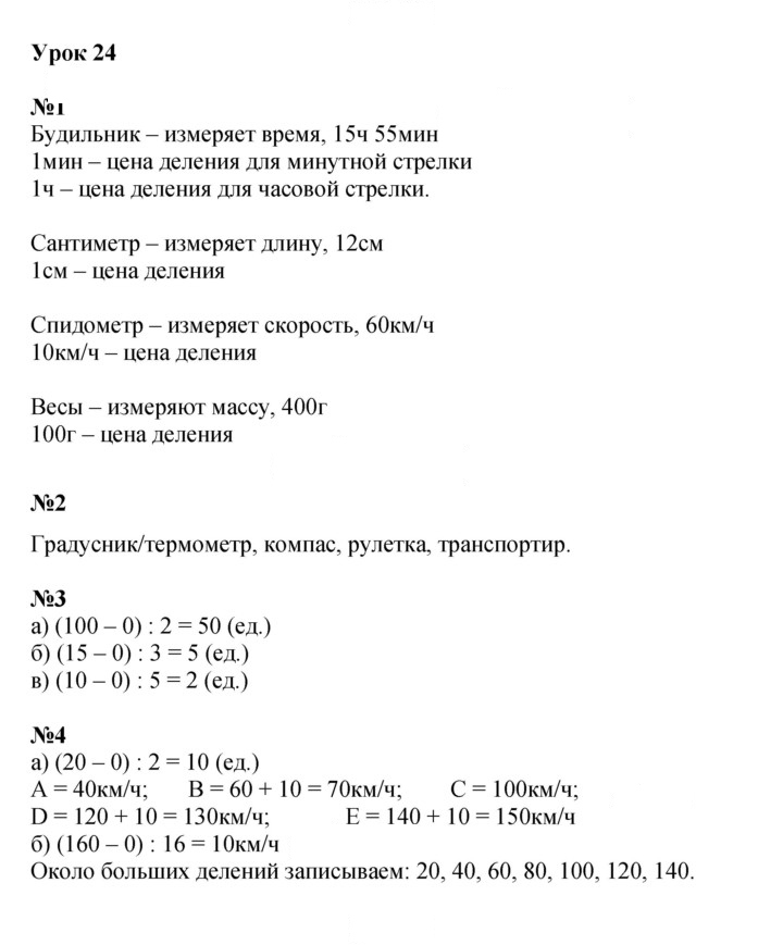 Скан решения номера Урок 24