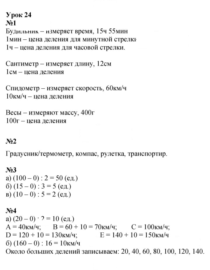 Скан решения номера Урок 24