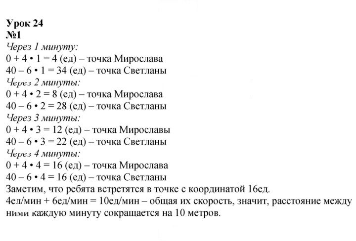 Скан решения номера Урок 24