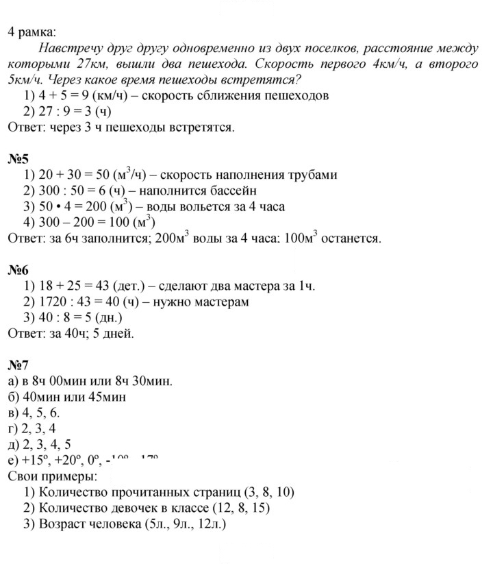 Скан решения номера Урок 26