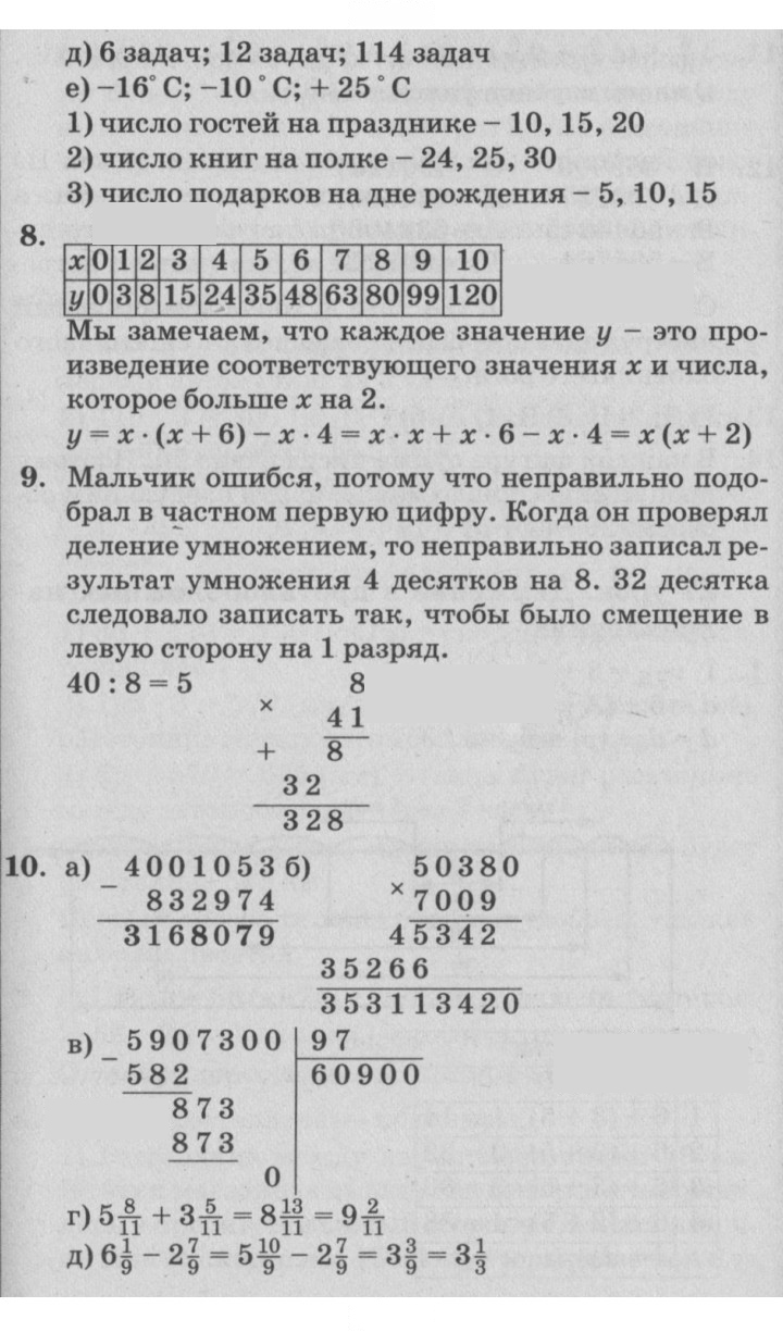 Скан решения номера Урок 26