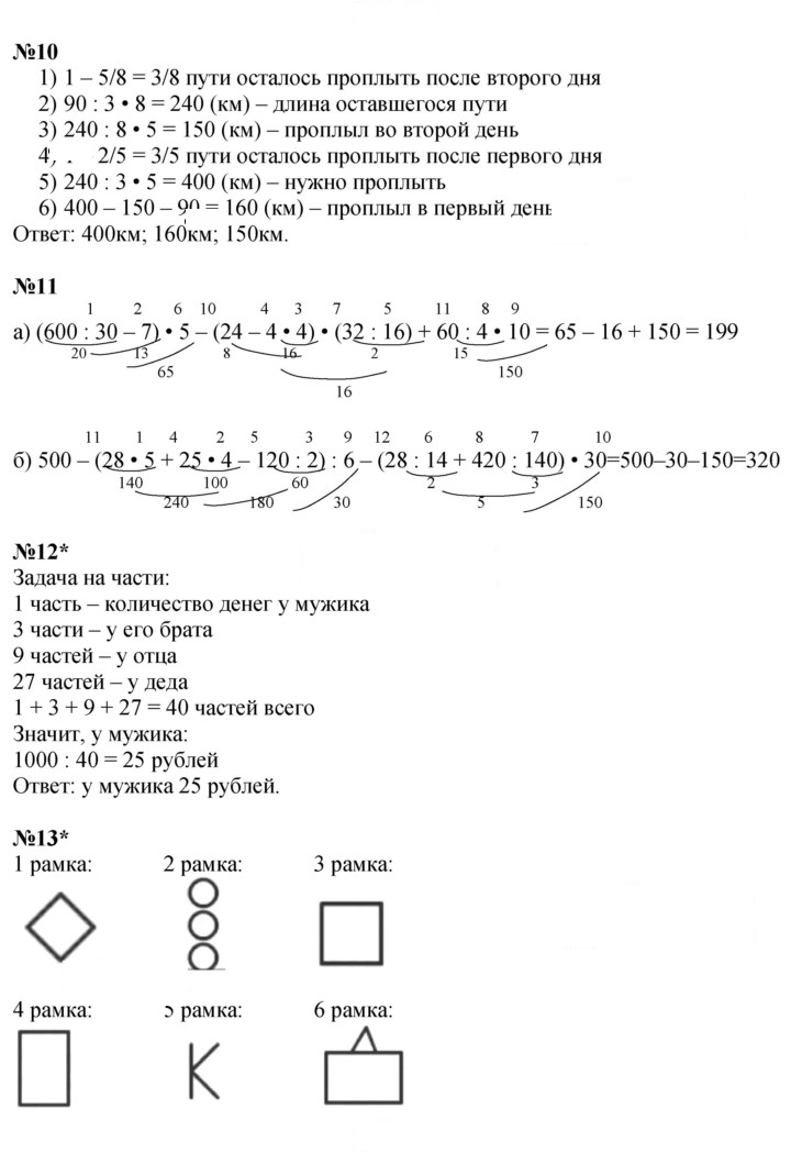Скан решения номера Урок 28