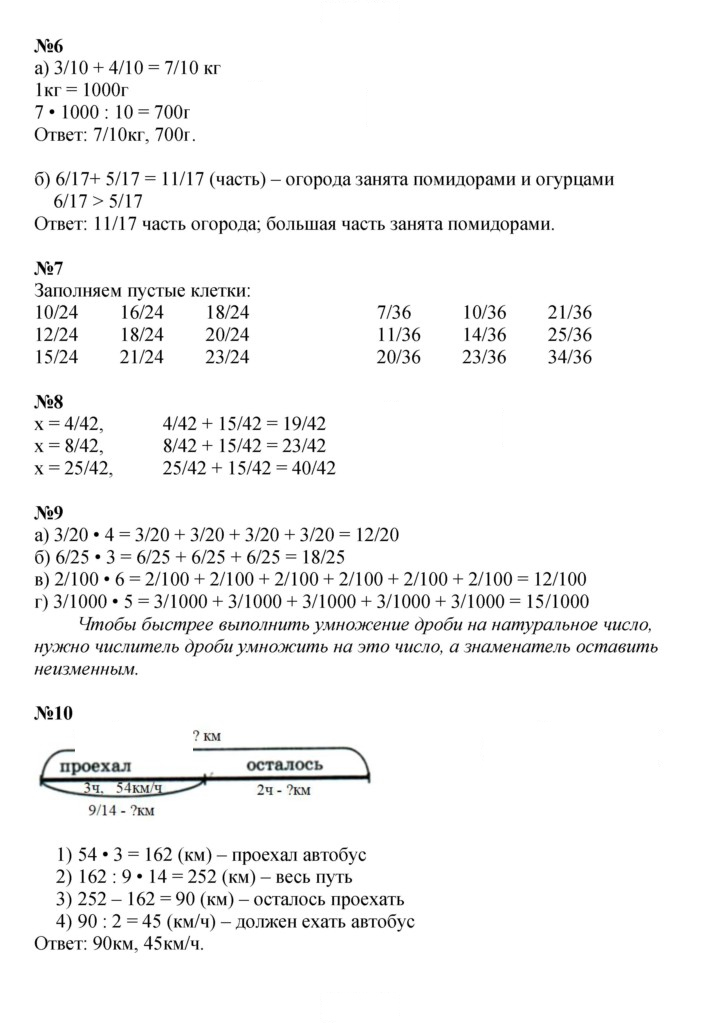 Скан решения номера Урок 3