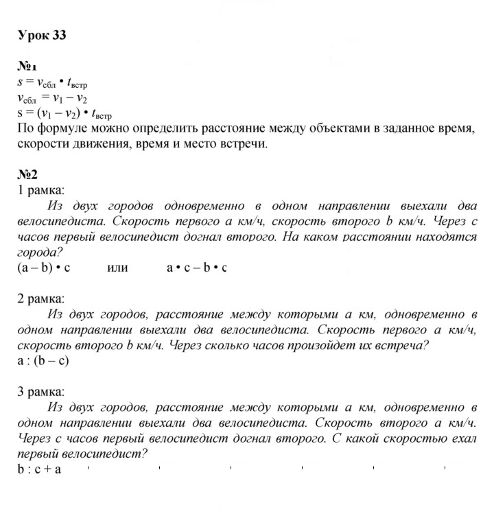 Скан решения номера Урок 33