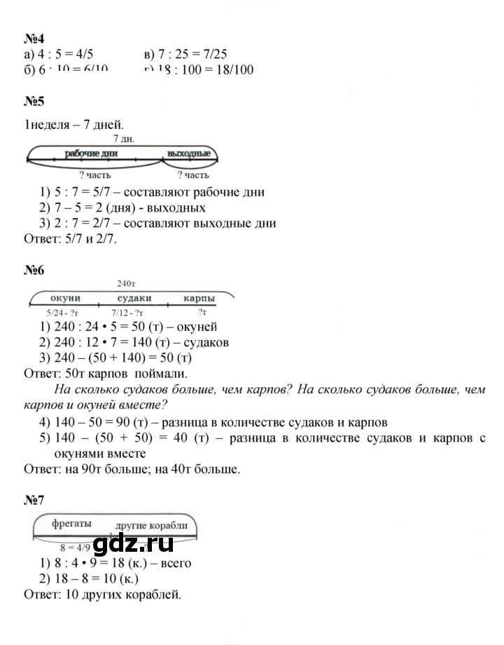 Скан решения номера Урок 4