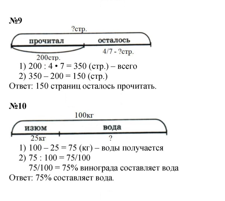 Скан решения номера Урок 6