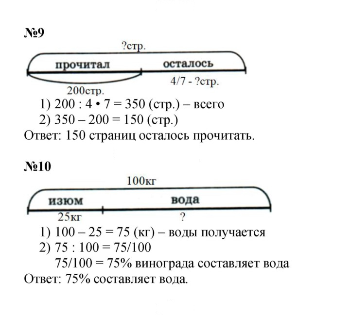 Скан решения номера Урок 6