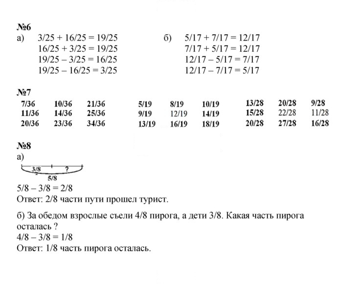 Скан решения номера Урок 8