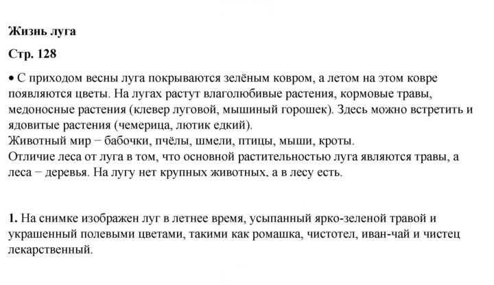 Скан решения номера 128