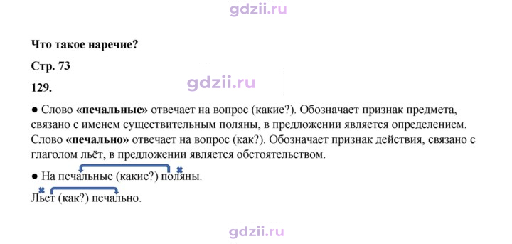 Скан решения номера 129