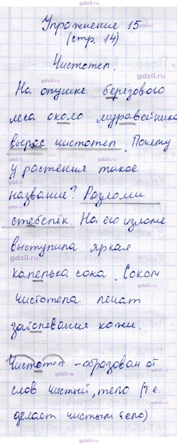 Скан решения номера 15