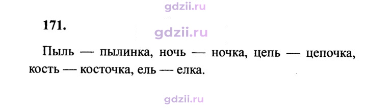 Скан решения номера 171