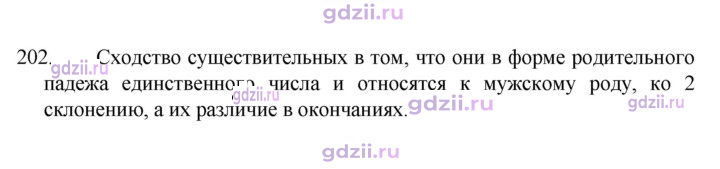 Скан решения номера 202
