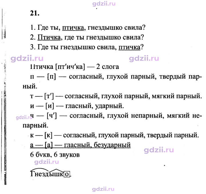 Скан решения номера 21
