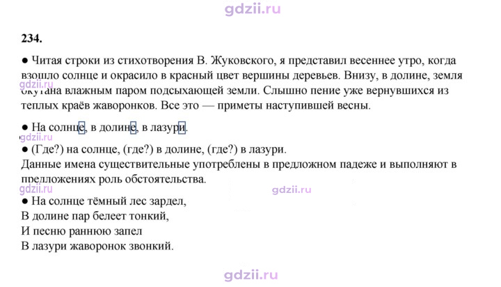 Скан решения номера 234