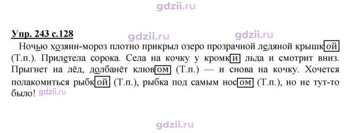 Скан решения номера 243